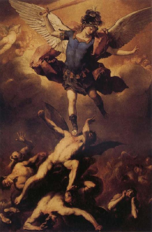 Luca Giordano The Fall of the Rebel Angels oil painting picture